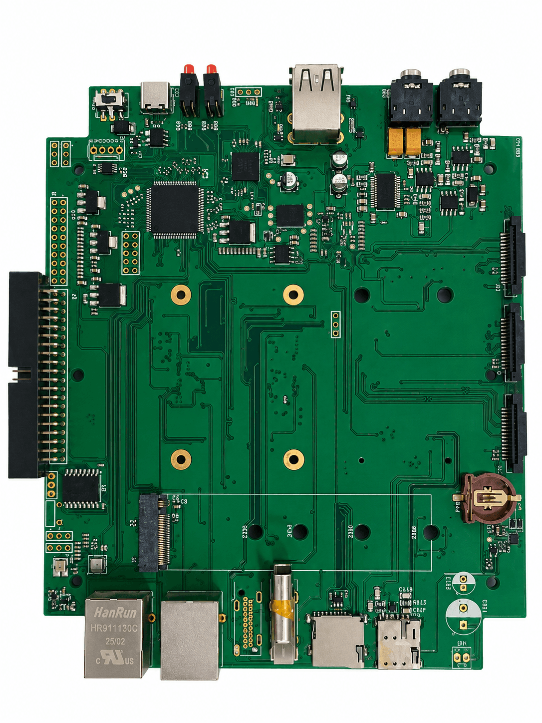 Olive IoT AIoT development board with Raspberry Pi CM4 support
