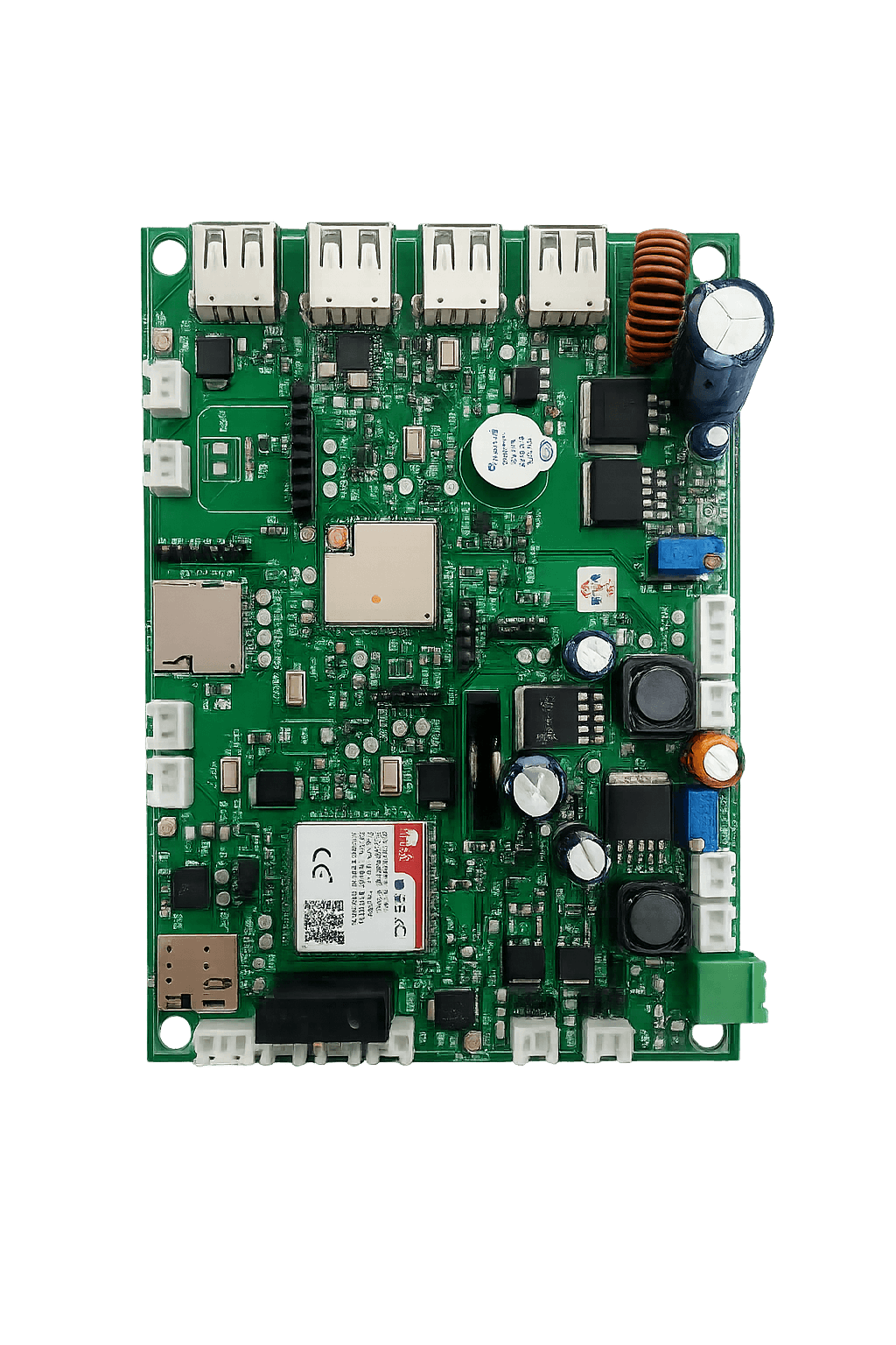 Olive IoT fleet management controller board